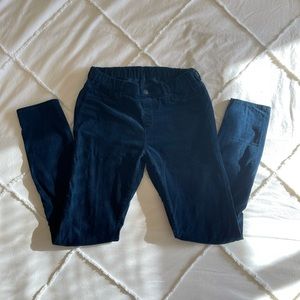 Uniqlo Navy Blue Corduroy Leggings Size S